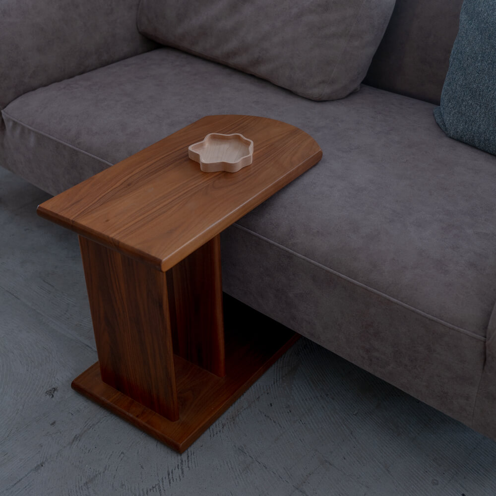 ［現品SALE］LT012-1S サイドテーブル WN-WN ナガノインテリア