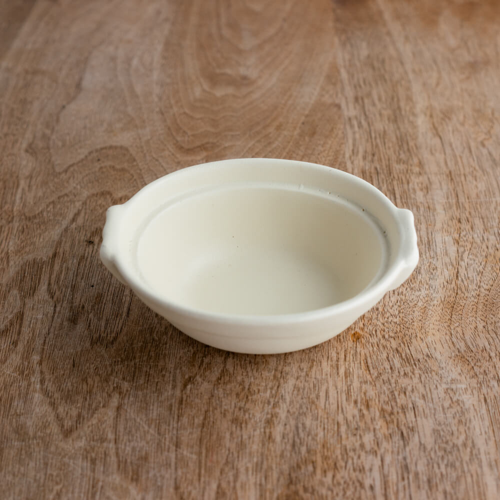 【WEB限定】マットグラタン 白 -器市-