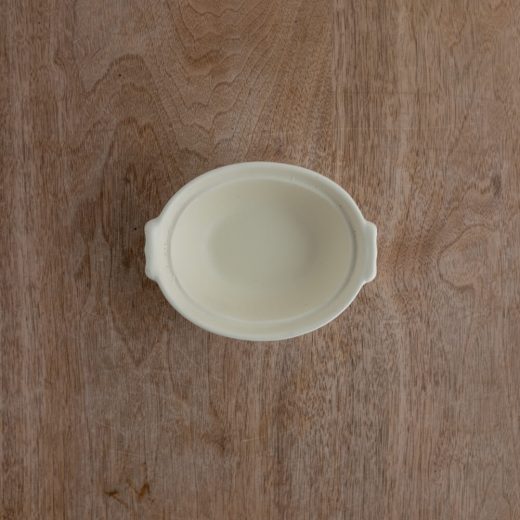 【WEB限定】マットグラタン 白 -器市-