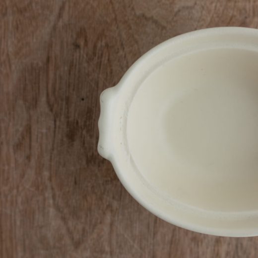 【WEB限定】マットグラタン 白 -器市-