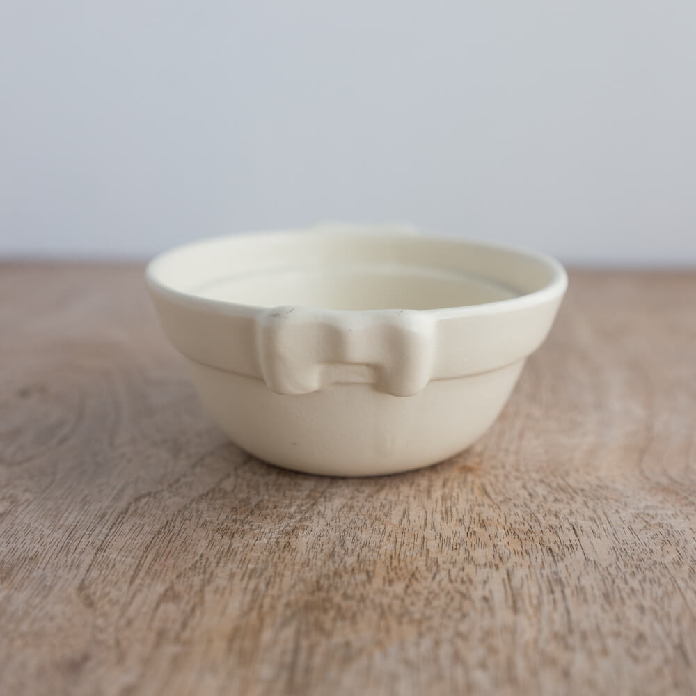 【WEB限定】マットグラタン 白 -器市-