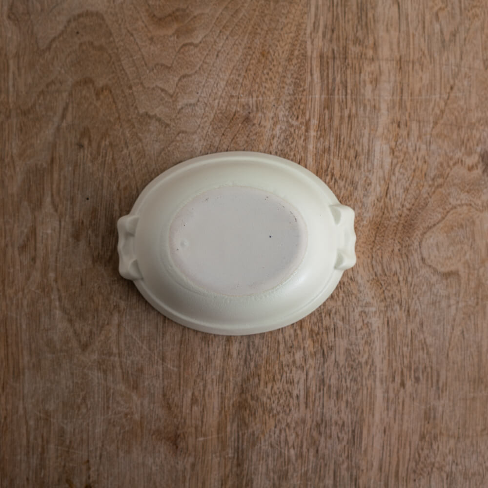 【WEB限定】マットグラタン 白 -器市-