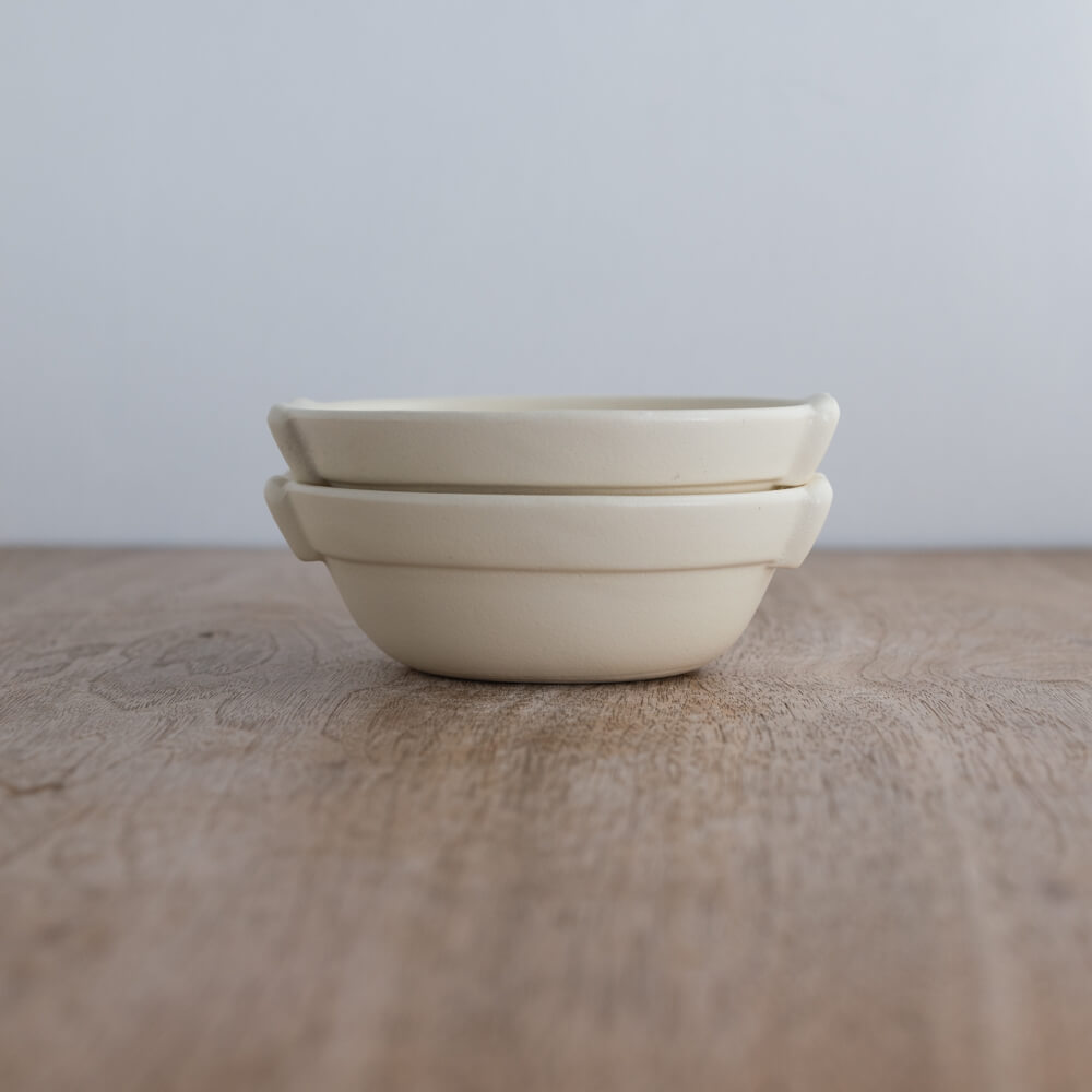 【WEB限定】マットグラタン 白 -器市-