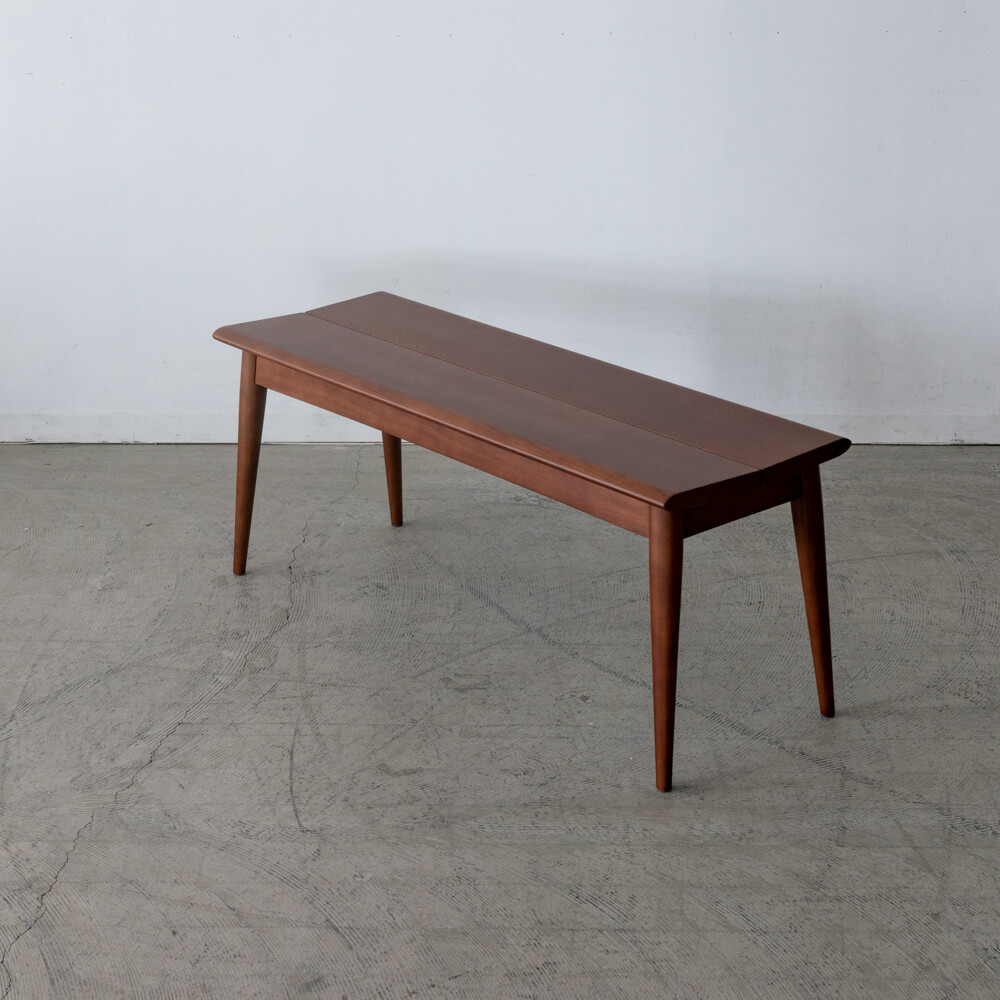 ［現品SALE］ダイニング4点セット DT601 ＋レヴィTEAKチェア＋レヴィTEAKベンチ