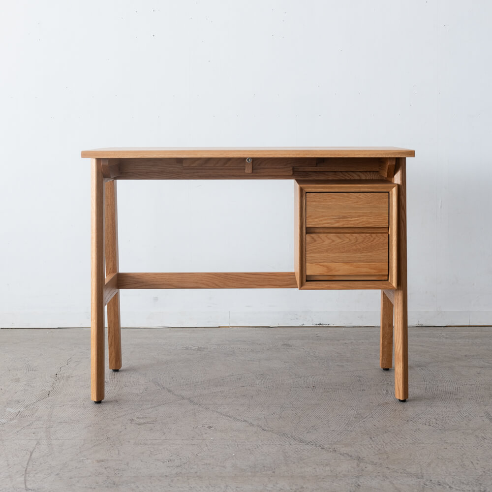 ［現品SALE］MUUTOS スライドデスク90 オーク / ライト