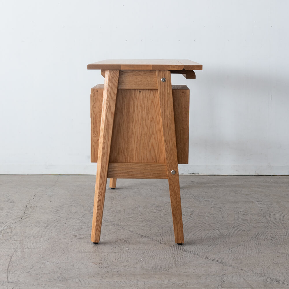 ［現品SALE］MUUTOS スライドデスク90 オーク / ライト