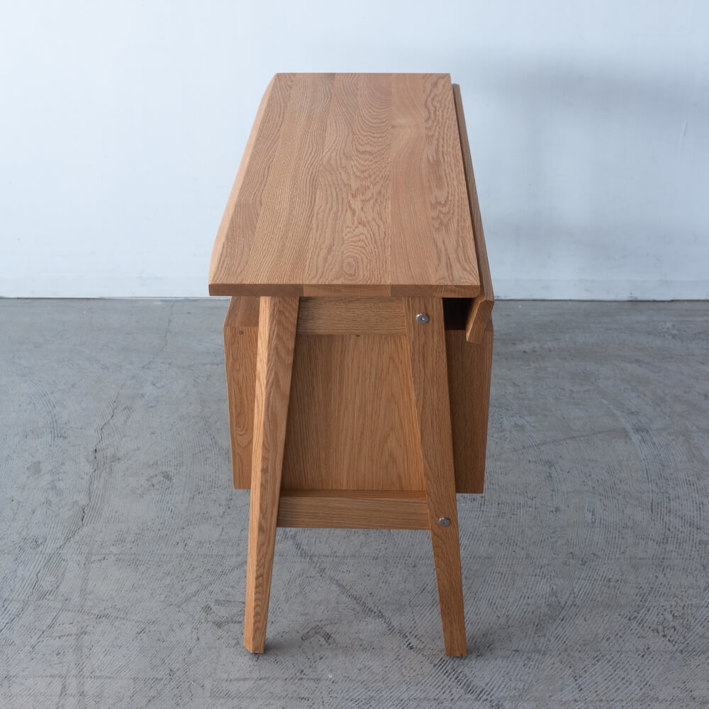 ［現品SALE］MUUTOS スライドデスク90 オーク / ライト