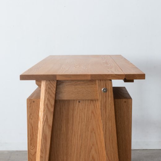 ［現品SALE］MUUTOS スライドデスク90 オーク / ライト