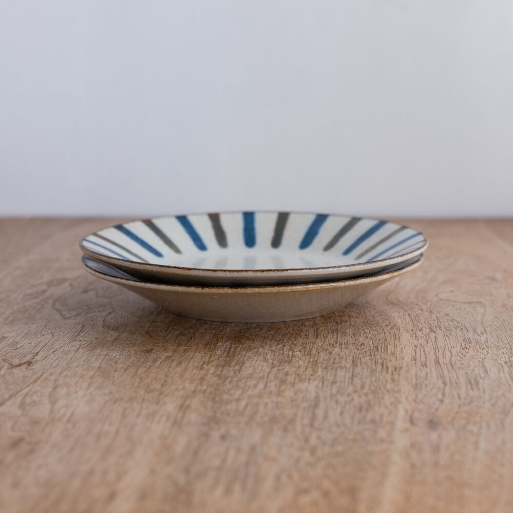 ぱいかじ 60皿 雨 (十草) -器市-