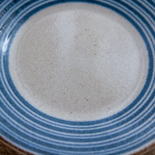 ぱいかじ 60皿 波 (ボーダー) -器市-