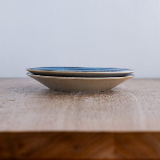 ぱいかじ 60皿 波 (ボーダー) -器市-