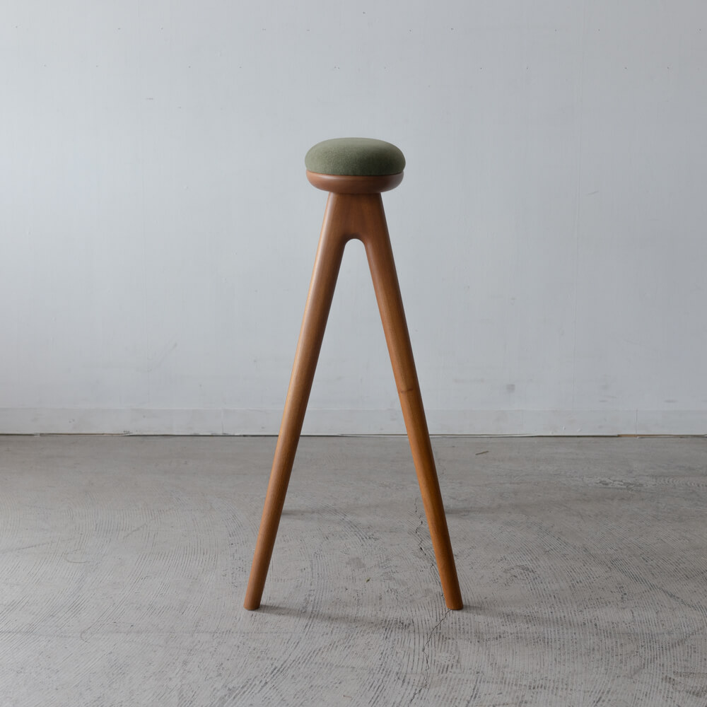 キッチンスツール SC338-1S68 KS-TK-AF949 / クス材