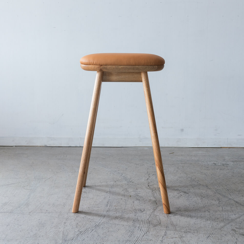 キッチンスツール SC338-1S63 KS-ON-AK761 / クス材