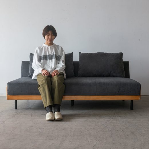 ［送料込価格｜期間限定SALE］ソファベッド アルバートⅡ DGY カバーリング仕様 ダークグレー