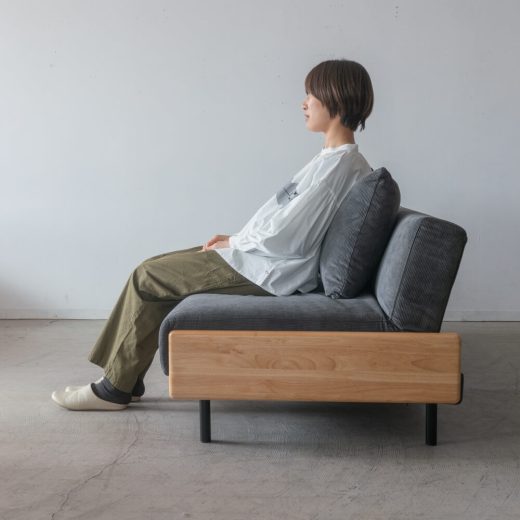 ［送料込価格｜期間限定SALE］ソファベッド アルバートⅡ DGY カバーリング仕様 ダークグレー