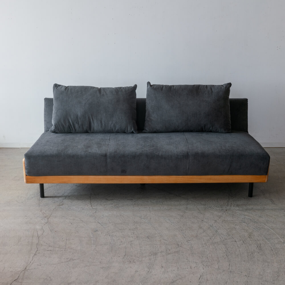 ［送料込価格｜期間限定SALE］ソファベッド アルバートⅡ DGY カバーリング仕様 ダークグレー