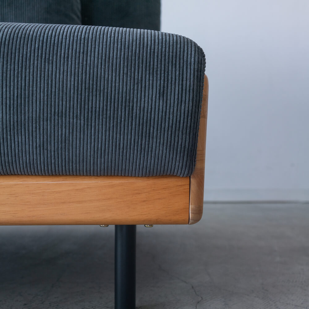 ［送料込価格｜期間限定SALE］ソファベッド アルバートⅡ DGY カバーリング仕様 ダークグレー