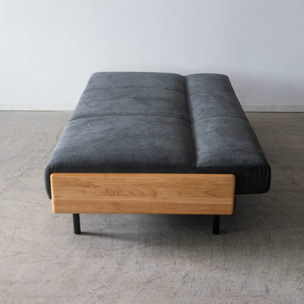 ［送料込価格｜期間限定SALE］ソファベッド アルバートⅡ DGY カバーリング仕様 ダークグレー