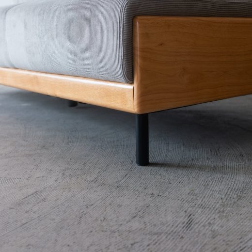 ［送料込価格｜期間限定SALE］ソファベッド アルバートⅡ DGY カバーリング仕様 ライトグレー