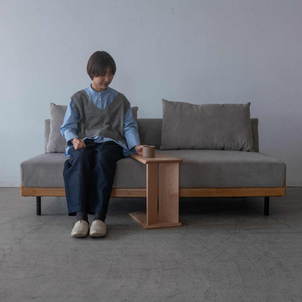 ［送料込価格｜期間限定SALE］ソファベッド アルバートⅡ DGY カバーリング仕様 ライトグレー