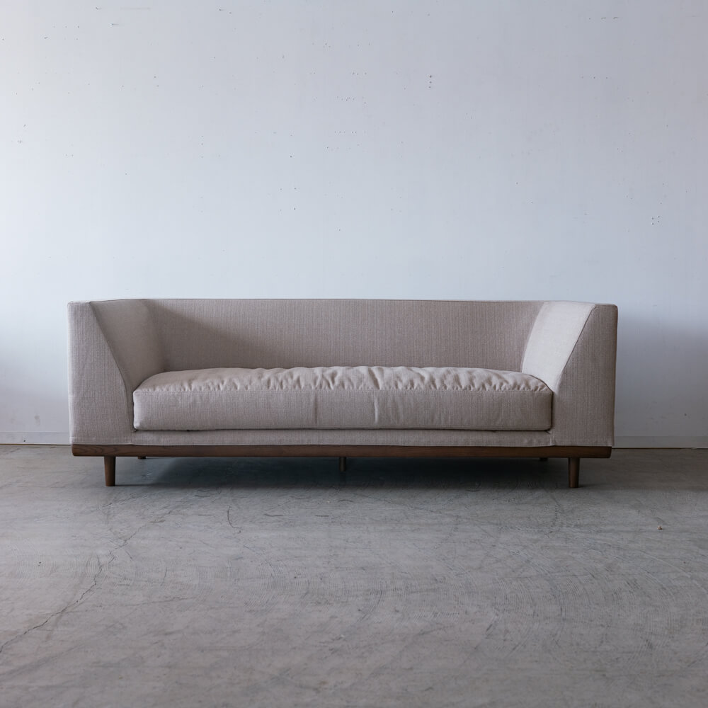 ［数量限定］ Crossover_SHOT ソファ 3S W-OAK DB N1(布)