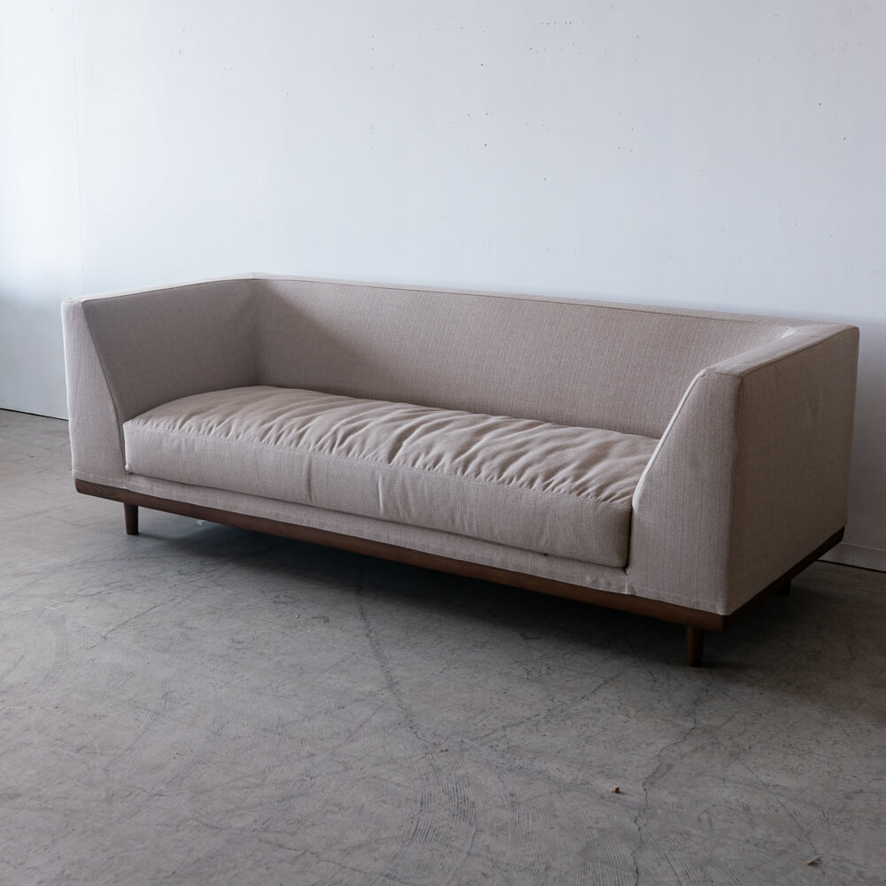 ［数量限定］ Crossover_SHOT ソファ 3S W-OAK DB N1(布)