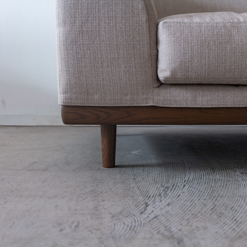 ［数量限定］ Crossover_SHOT ソファ 3S W-OAK DB N1(布)