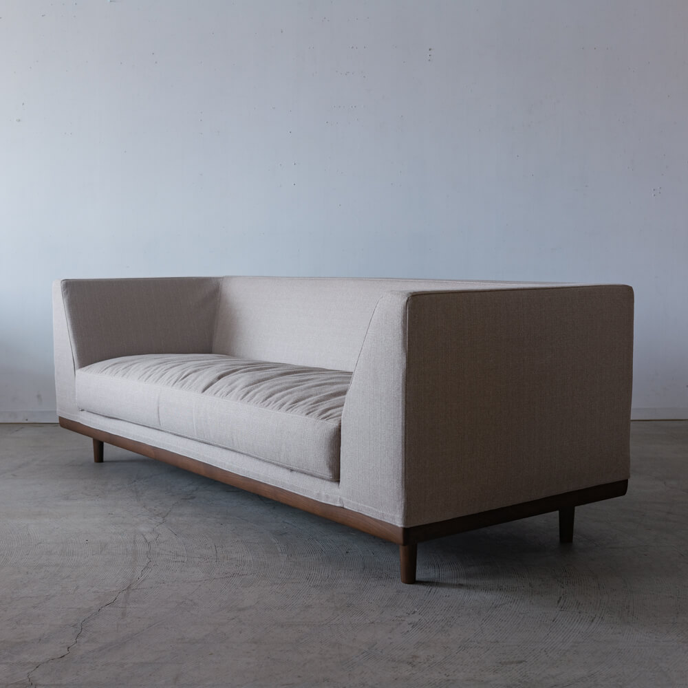 ［数量限定］ Crossover_SHOT ソファ 3S W-OAK DB N1(布)