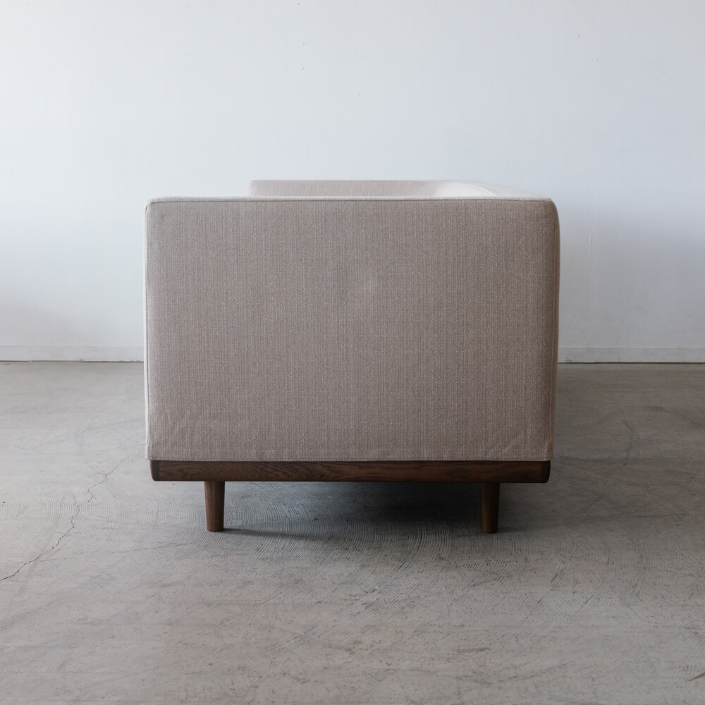 ［数量限定］ Crossover_SHOT ソファ 3S W-OAK DB N1(布)