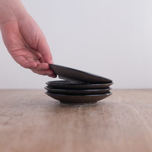 アース 丸3.5寸皿 -器市-