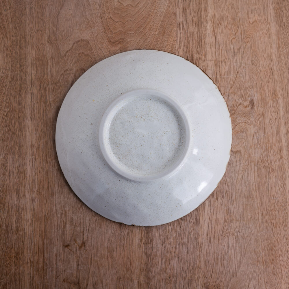 【WEB限定】淵さびうのふ 手捻り8寸盛皿 -器市-