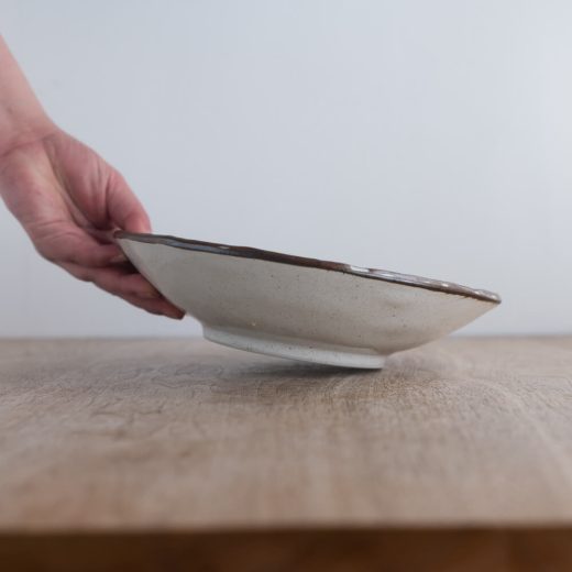 【WEB限定】淵さびうのふ 手捻り8寸盛皿 -器市-