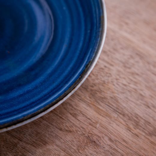 【WEB限定】青うず 24cm皿 -器市-