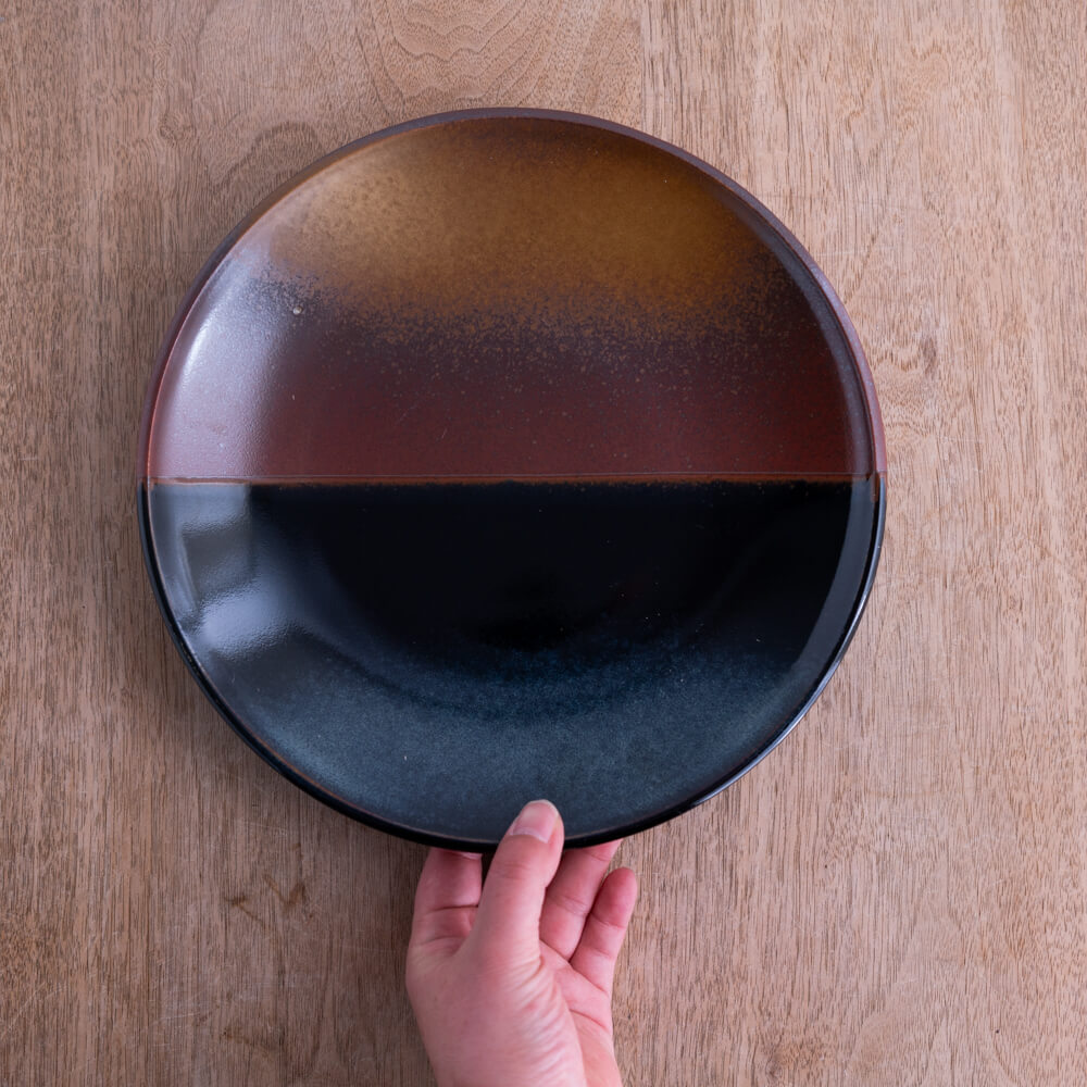 【WEB限定】ハーフ 丸8寸皿 -器市-