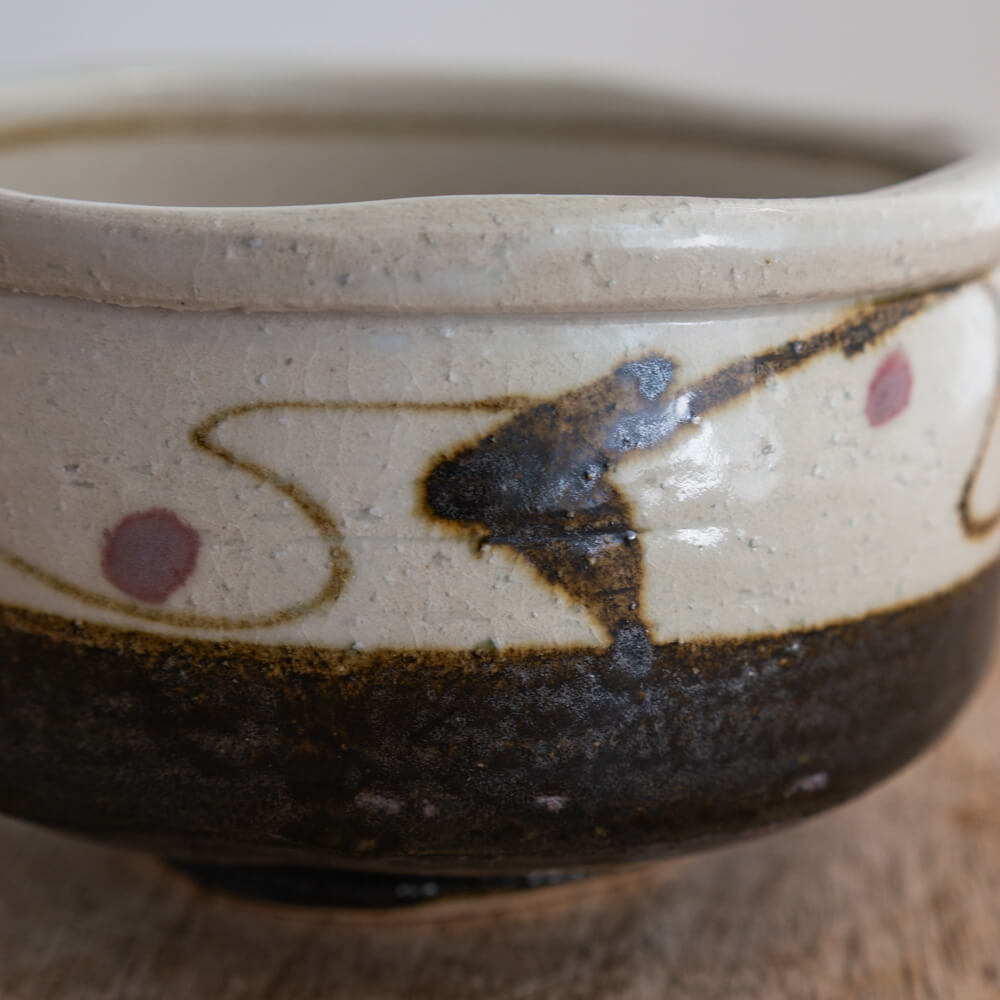 【WEB限定】黒唐草 抹茶碗 -器市-