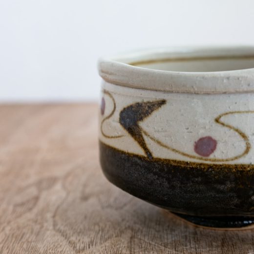 【WEB限定】黒唐草 抹茶碗 -器市-