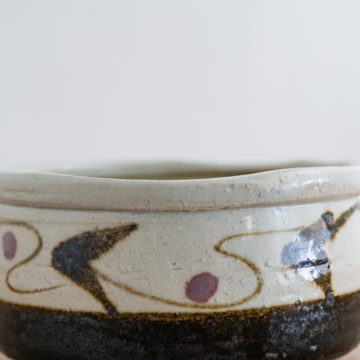 【WEB限定】黒唐草 抹茶碗 -器市-