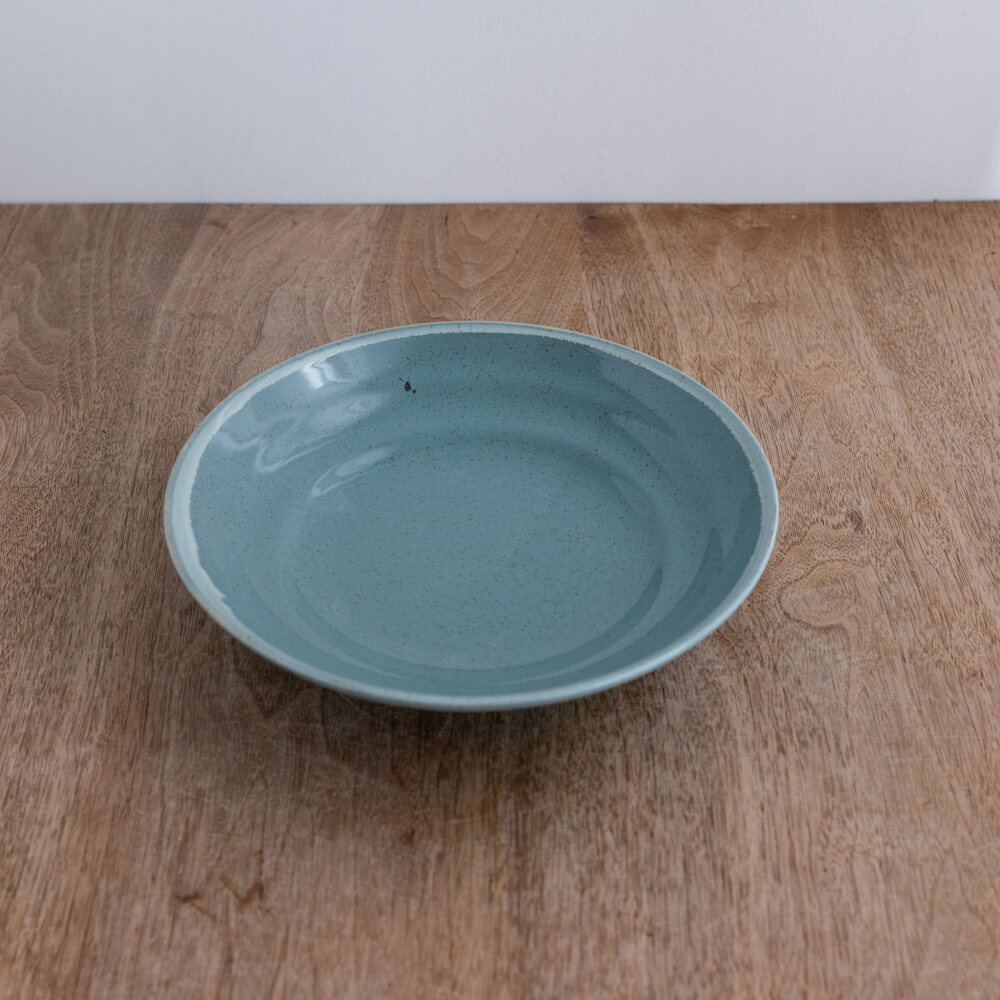 【WEB限定】古代7.5麺皿 (青)-器市-