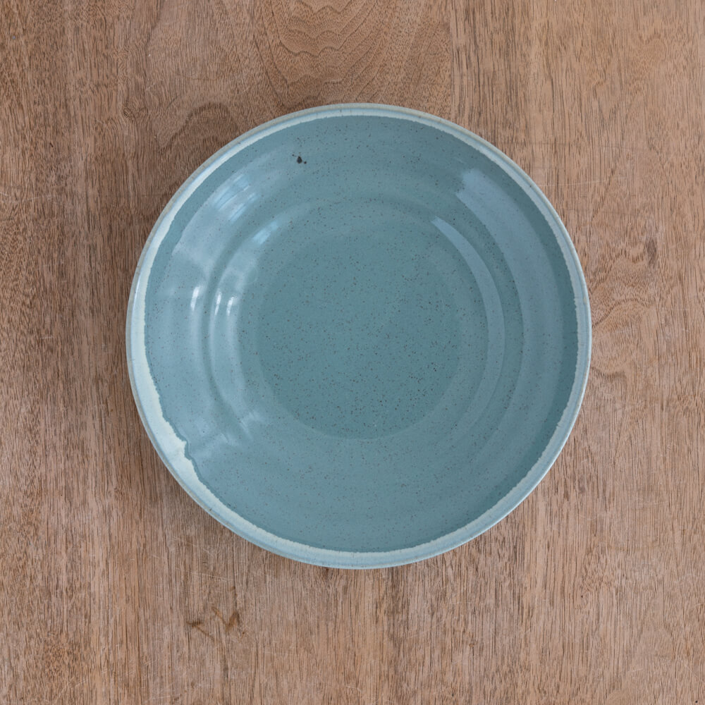 【WEB限定】古代7.5麺皿 (青)-器市-