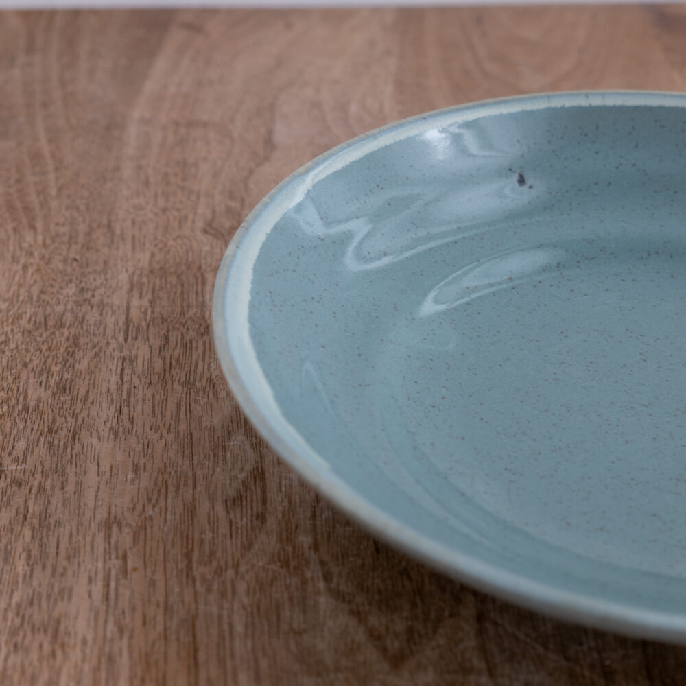【WEB限定】古代7.5麺皿 (青)-器市-