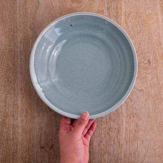 【WEB限定】古代7.5麺皿 (青)-器市-