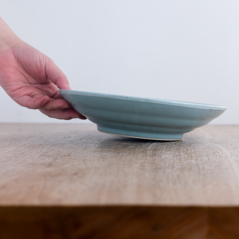 【WEB限定】古代7.5麺皿 (青)-器市-