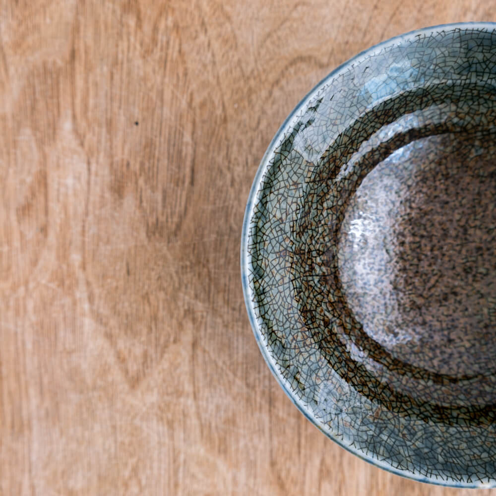 【WEB限定】砂地かいらぎ 三ﾂ輪4寸反小鉢 -器市-