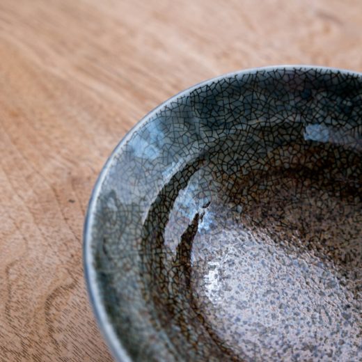 【WEB限定】砂地かいらぎ 三ﾂ輪4寸反小鉢 -器市-