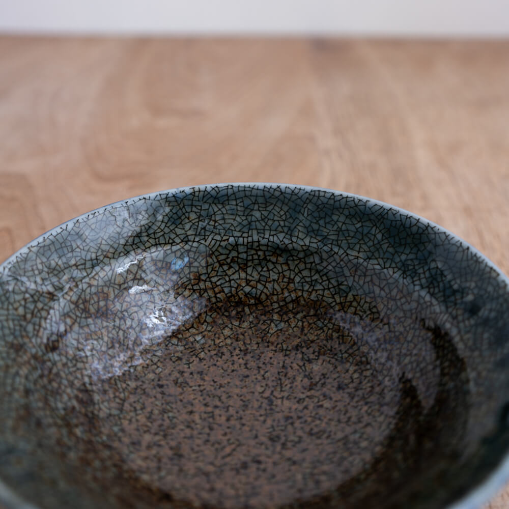 【WEB限定】砂地かいらぎ 三ﾂ輪4寸反小鉢 -器市-