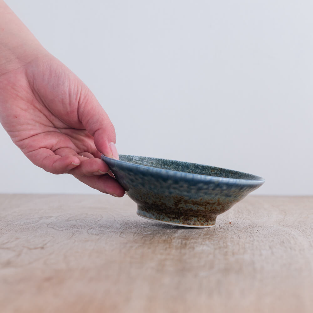 【WEB限定】砂地かいらぎ 三ﾂ輪4寸反小鉢 -器市-