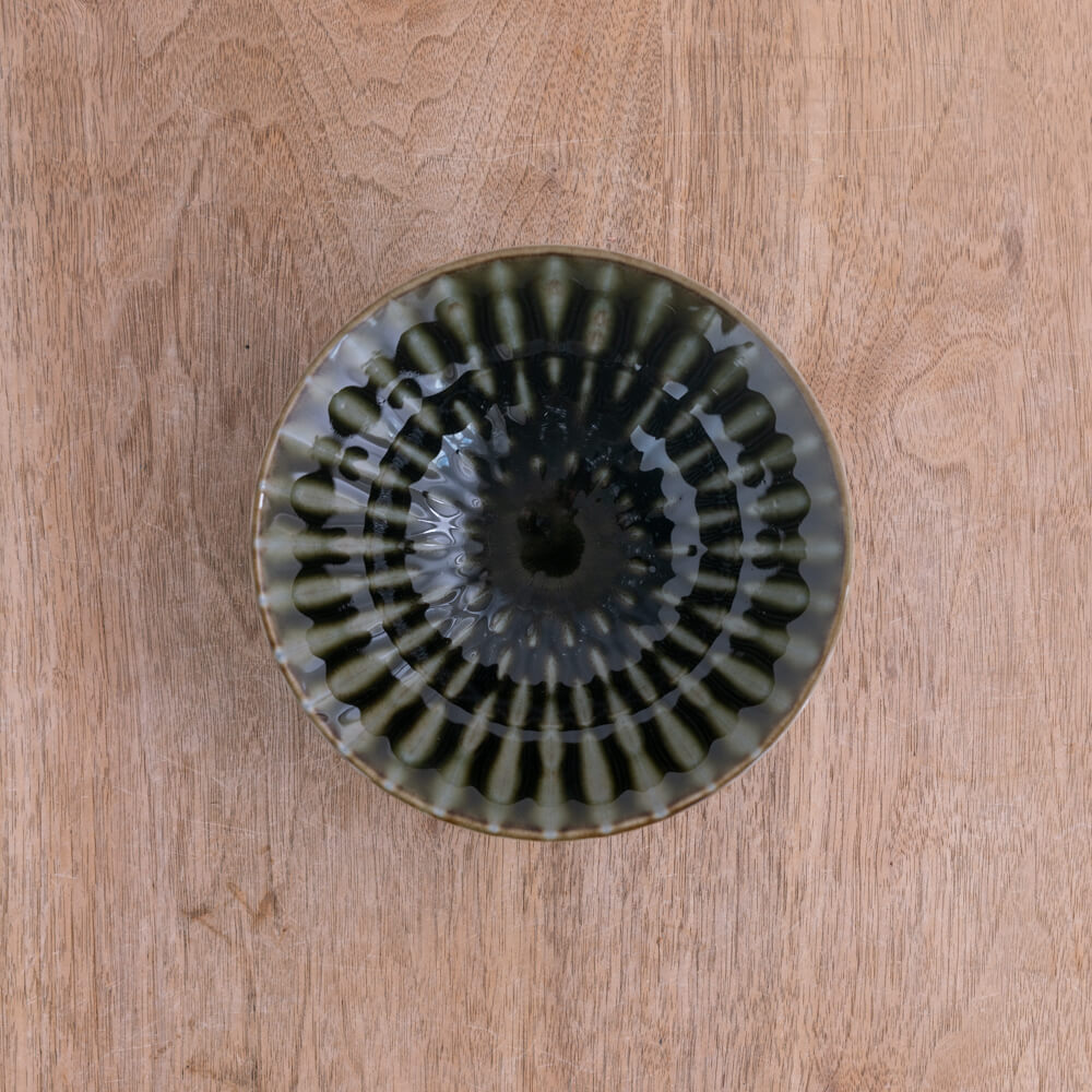 【WEB限定】Focus 織部 輪二重5.5深鉢 -器市-