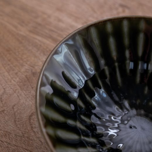 【WEB限定】Focus 織部 輪二重5.5深鉢 -器市-