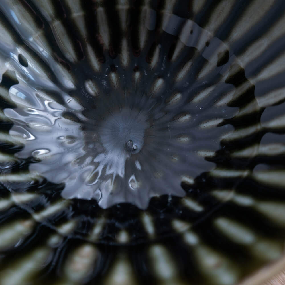 【WEB限定】Focus 織部 輪二重5.5深鉢 -器市-