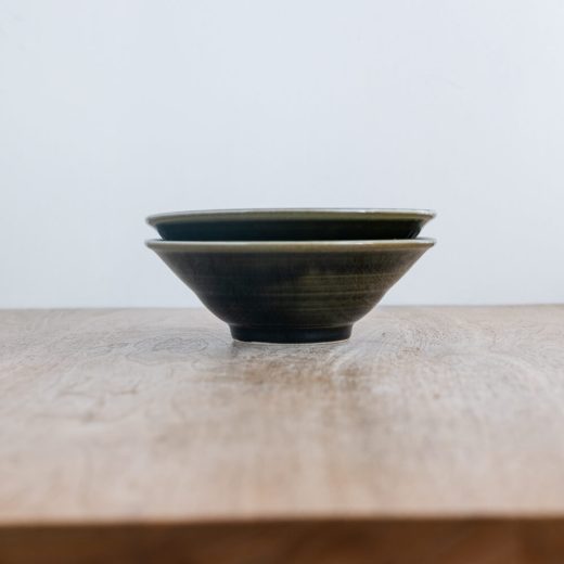 【WEB限定】Focus 織部 輪二重5.5深鉢 -器市-